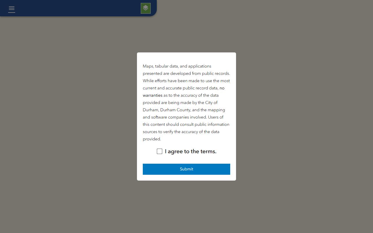 Durham County GIS and property records online system